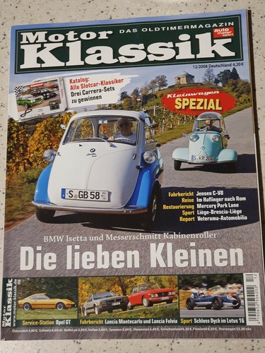 Motor klassik kleinwagen - klassik, 12/08