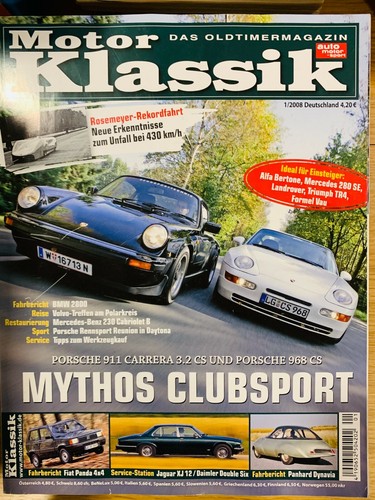 Motor klassik 2008 heft - klassik, 01