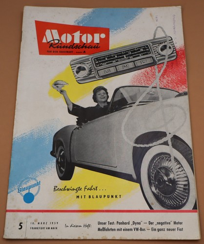 Motor rundschau panhard - 5/59,