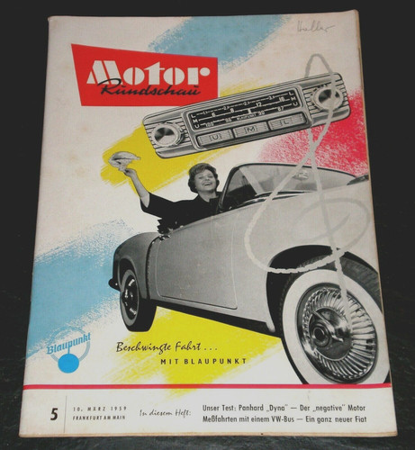 Motor rundschau test - 05/59,