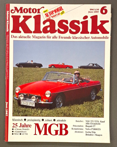 Motor klassik 1987 25 jahre - motor,