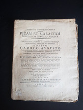 Picam et Malaciam Morbi Genus